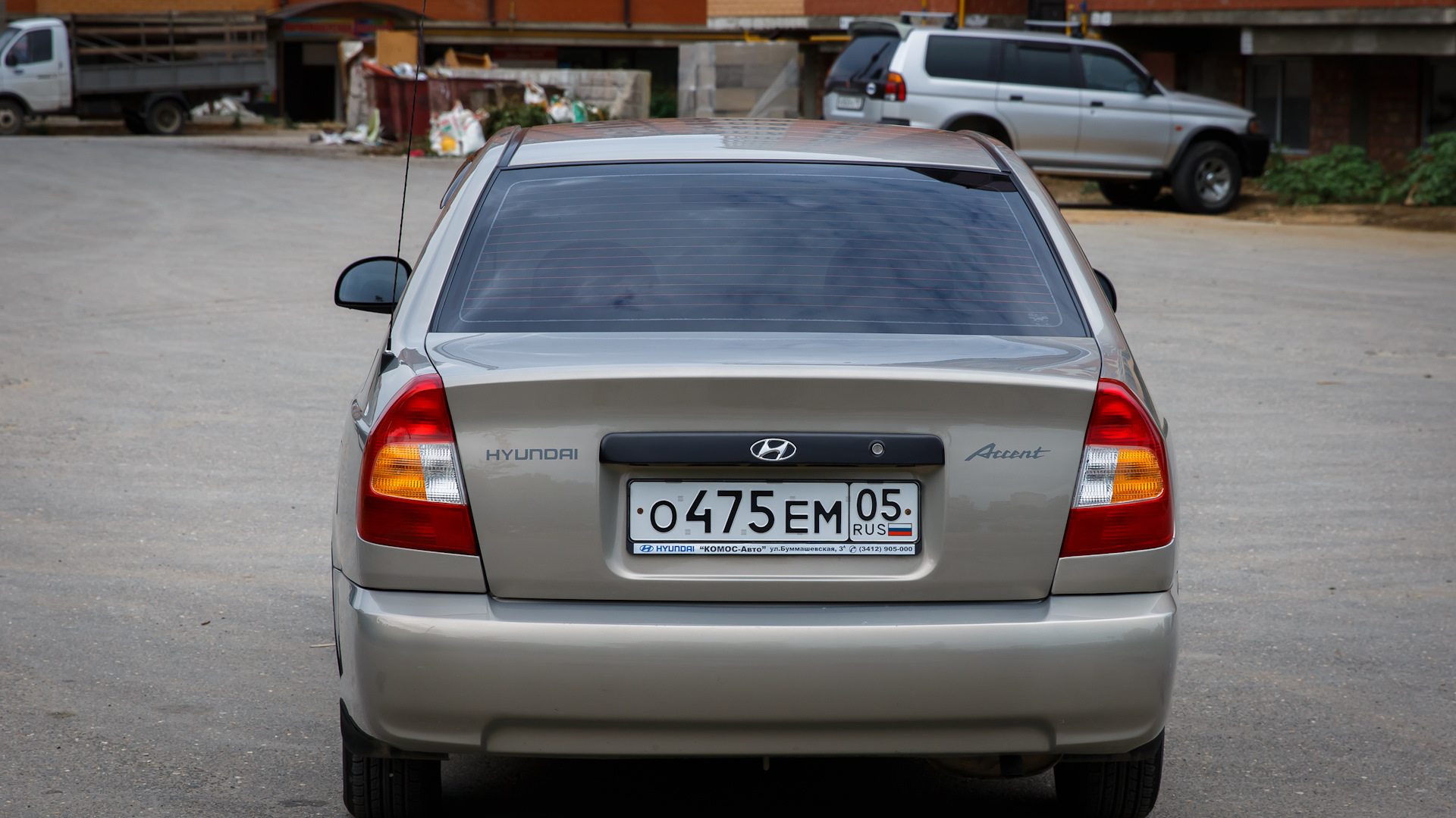 Hyundai Accent (2G) 1.5 бензиновый 2007 | Светло-бежевый скромняга на DRIVE2