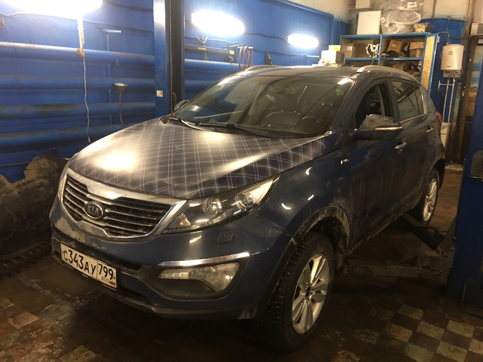 Киа Спортейдж 3 ремонт полного привода, раздатки и профилактика муфты ...