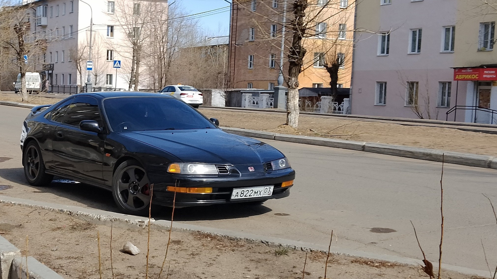 Honda Prelude (BA8, BA9, BB1, BB4) 2.2 бензиновый 1996 | Чёрный на DRIVE2