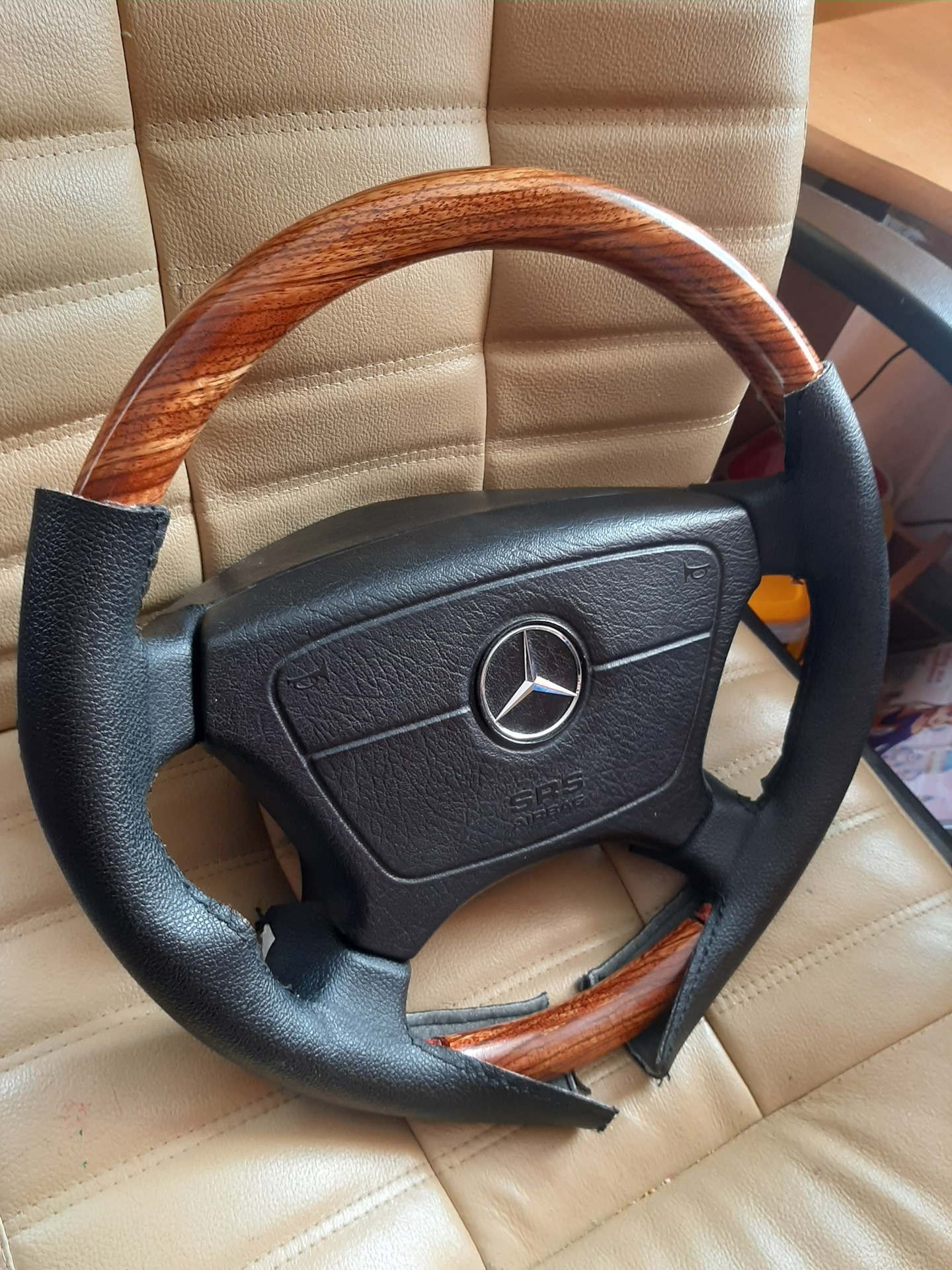 Руль для мерседес w124 — Mercedes-Benz E-class (W124), 3 л, 1990 года ...