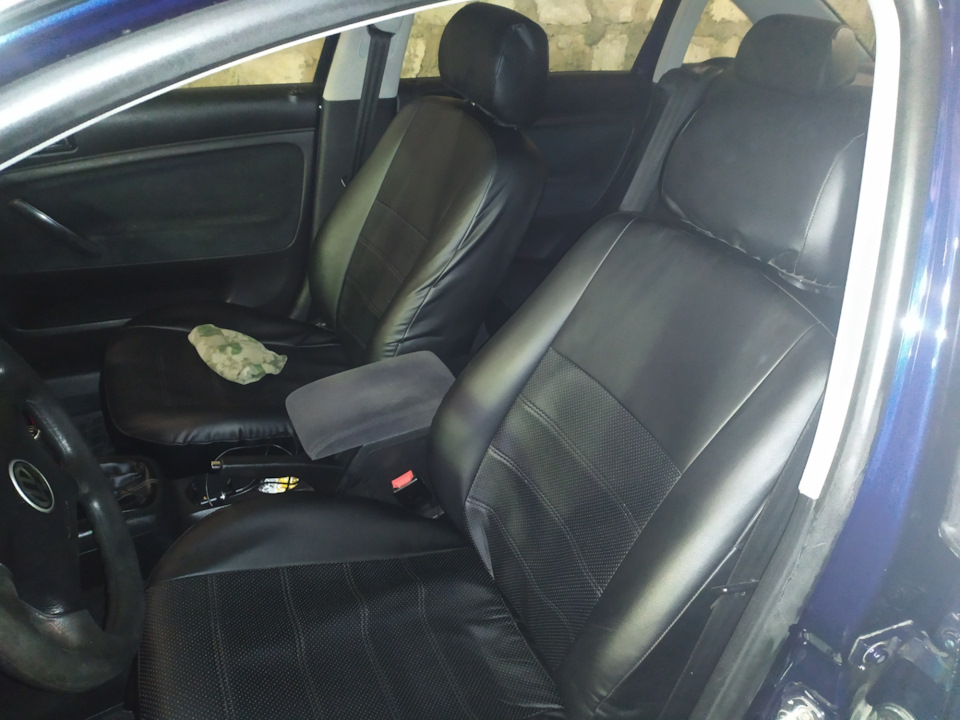 Чехлы на сиденья. — Volkswagen Passat B5, 1,6 л, 2001 года | аксессуары ...