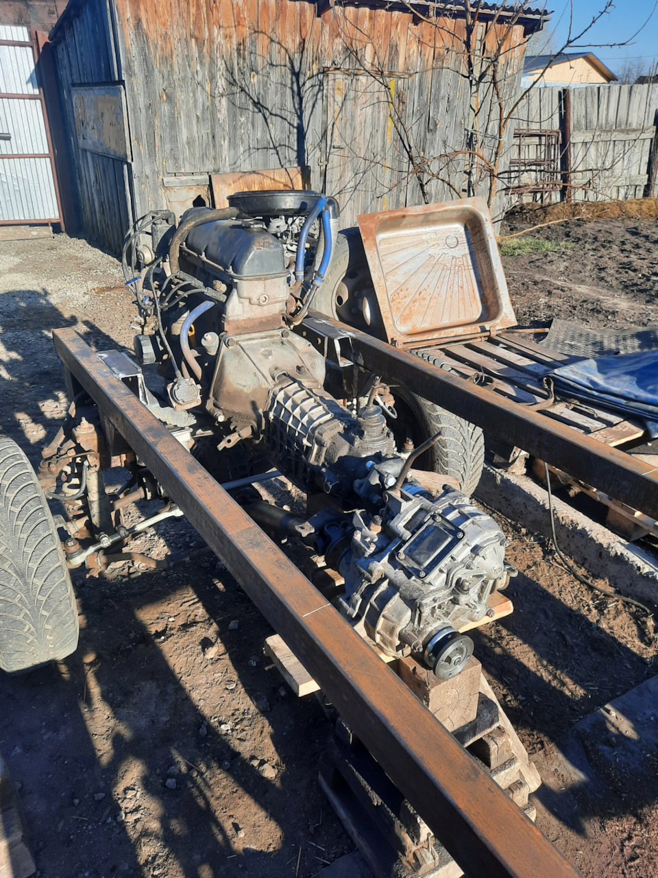 Полная моденизация пепелаца, или установка новой подвески. — ЛуАЗ 969 ...