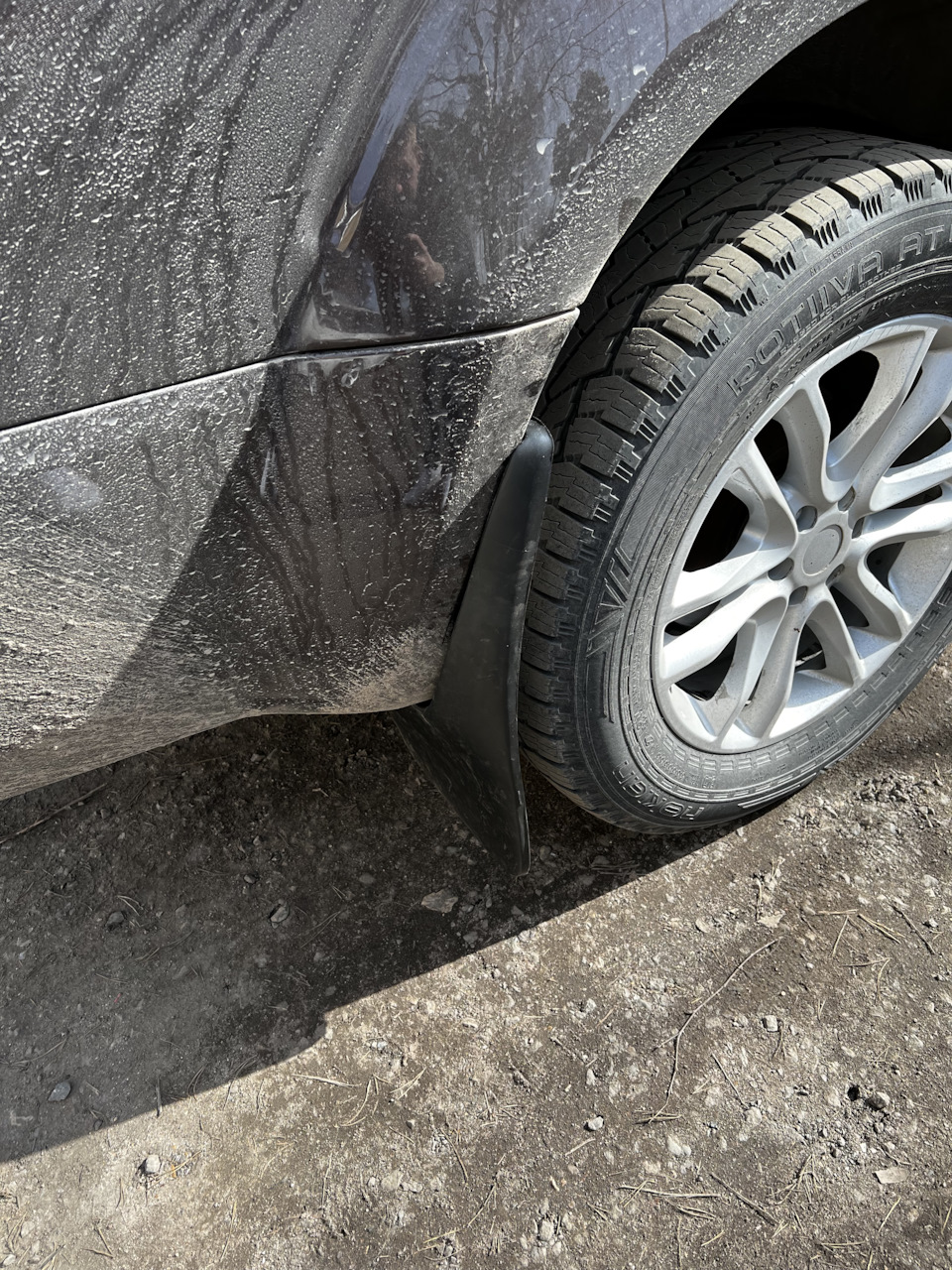 Брызговики — Nissan Pathfinder (3G), 2,5 л, 2012 года | аксессуары | DRIVE2