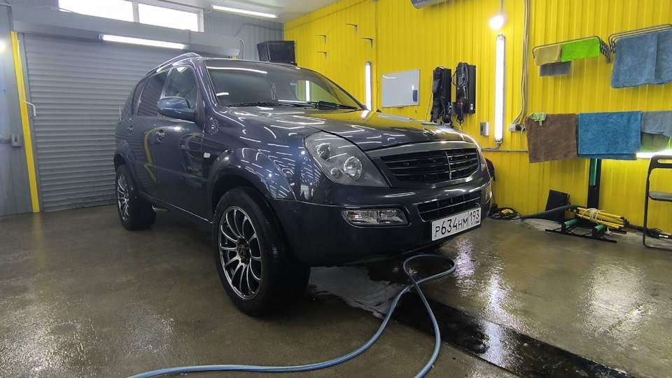 SsangYong Rexton Синий Болевар