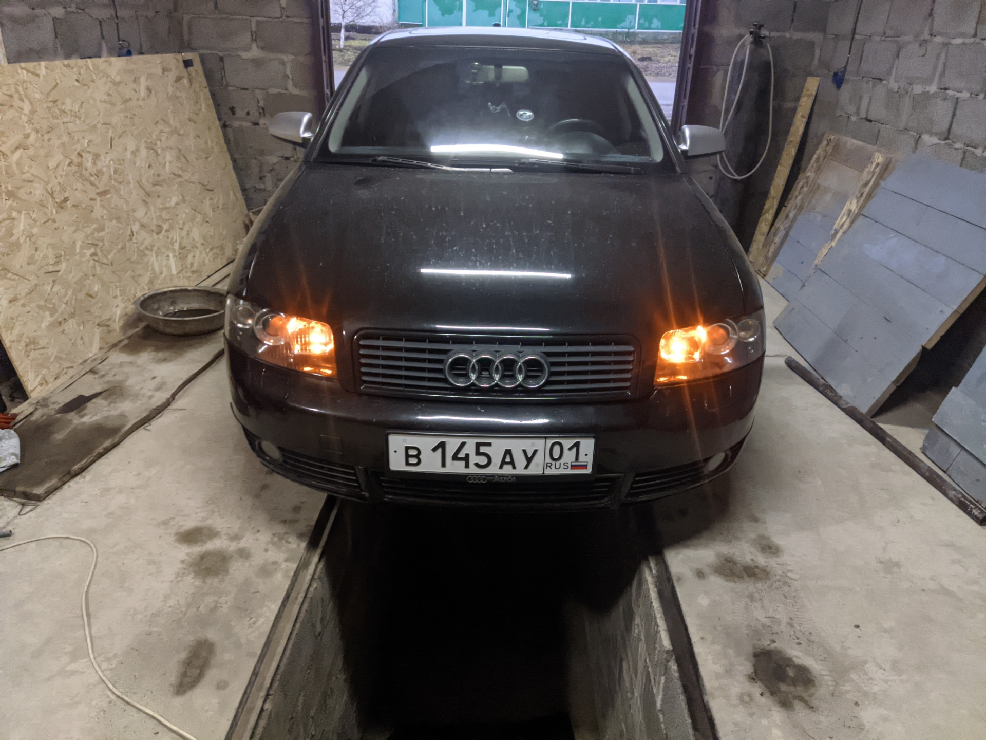 320 тормоза от a4 b8 на b6 — Audi A4 (B6), 1,8 л, 2004 года | тюнинг |  DRIVE2