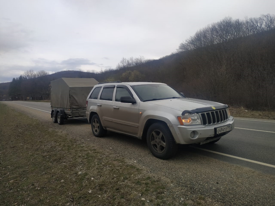 Джип как эвакуатор — Jeep Grand Cherokee (WK), 3 л, 2006 года | просто ...