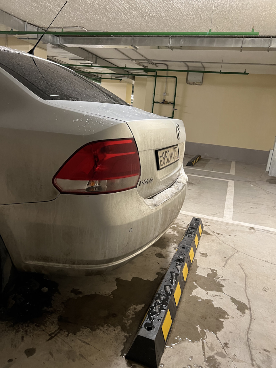 До — Volkswagen Polo Sedan