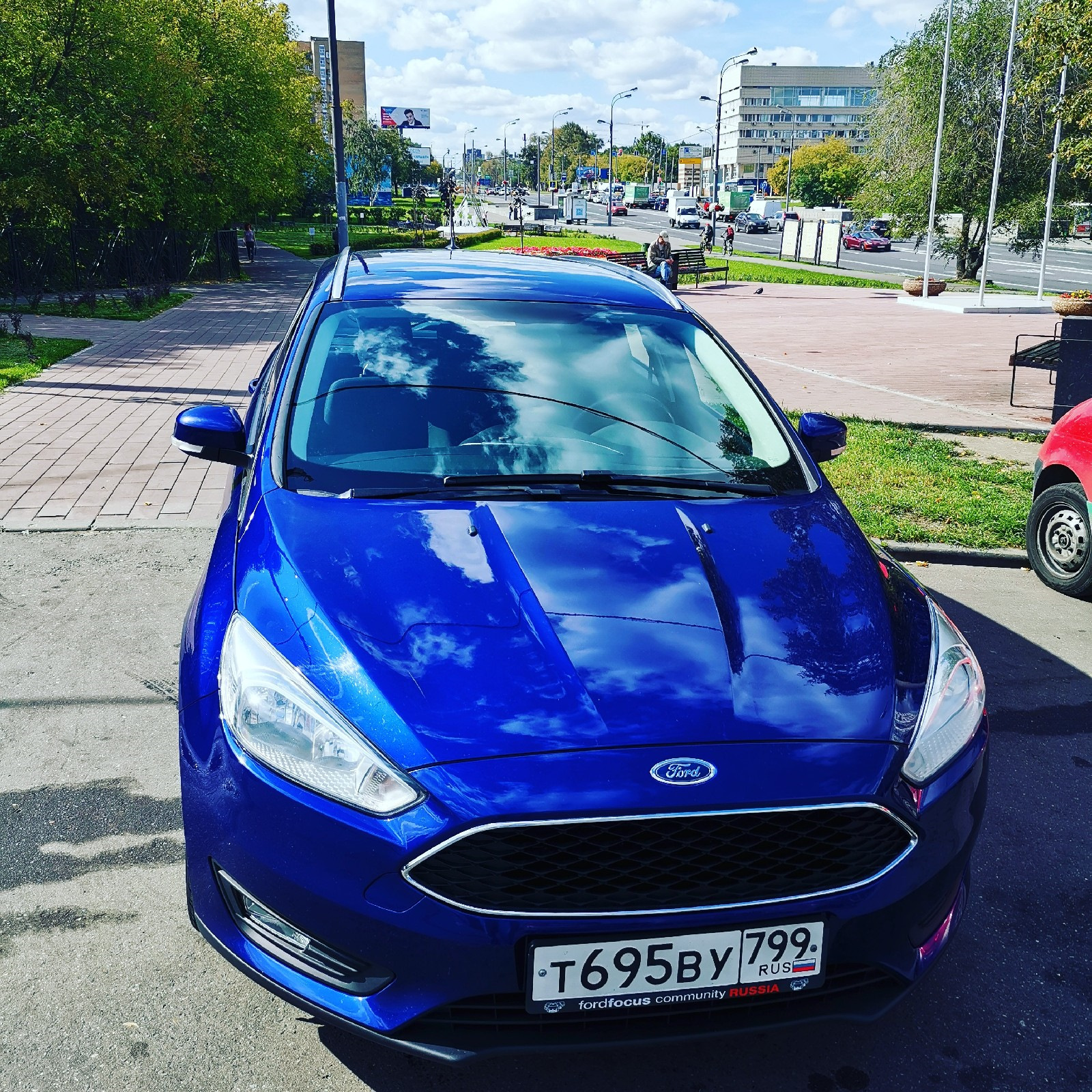 Замена лобового — Ford Focus III Wagon, 1,6 л, 2018 года | визит на ...
