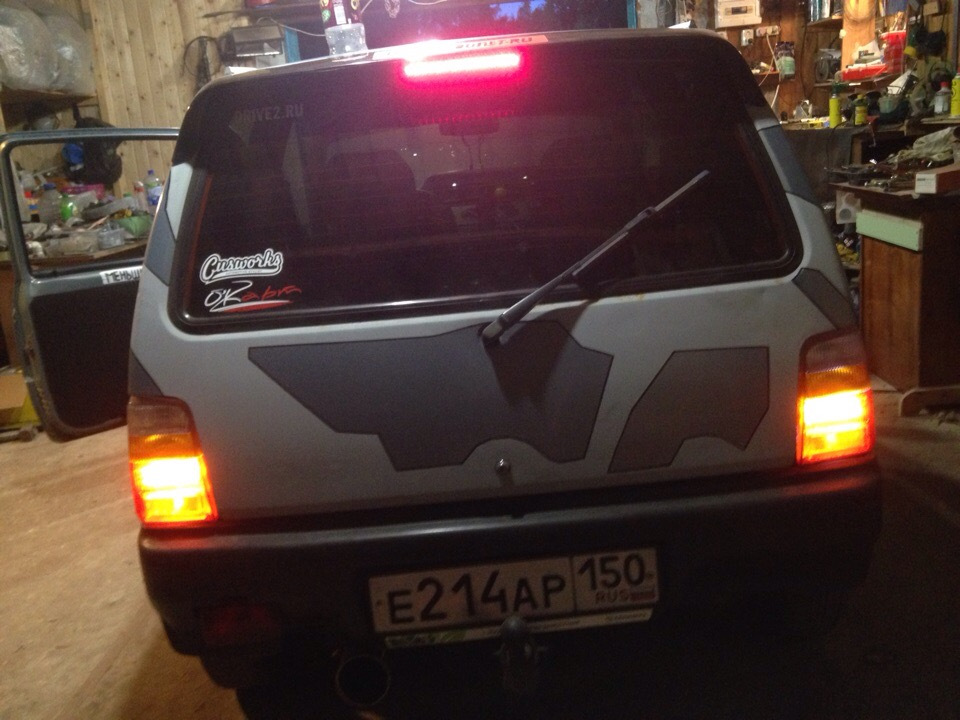 LED габариты+стопы-доп.Фото — КАМАЗ 11113 Ока, 0,8 л, 2003 года ...