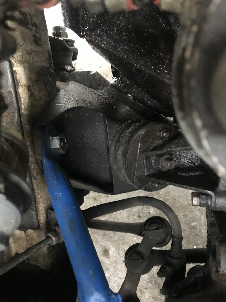 Кронштейн рулевого редуктора. 49 — Lada 2107, 1,6 л, 2004 года | тюнинг ...