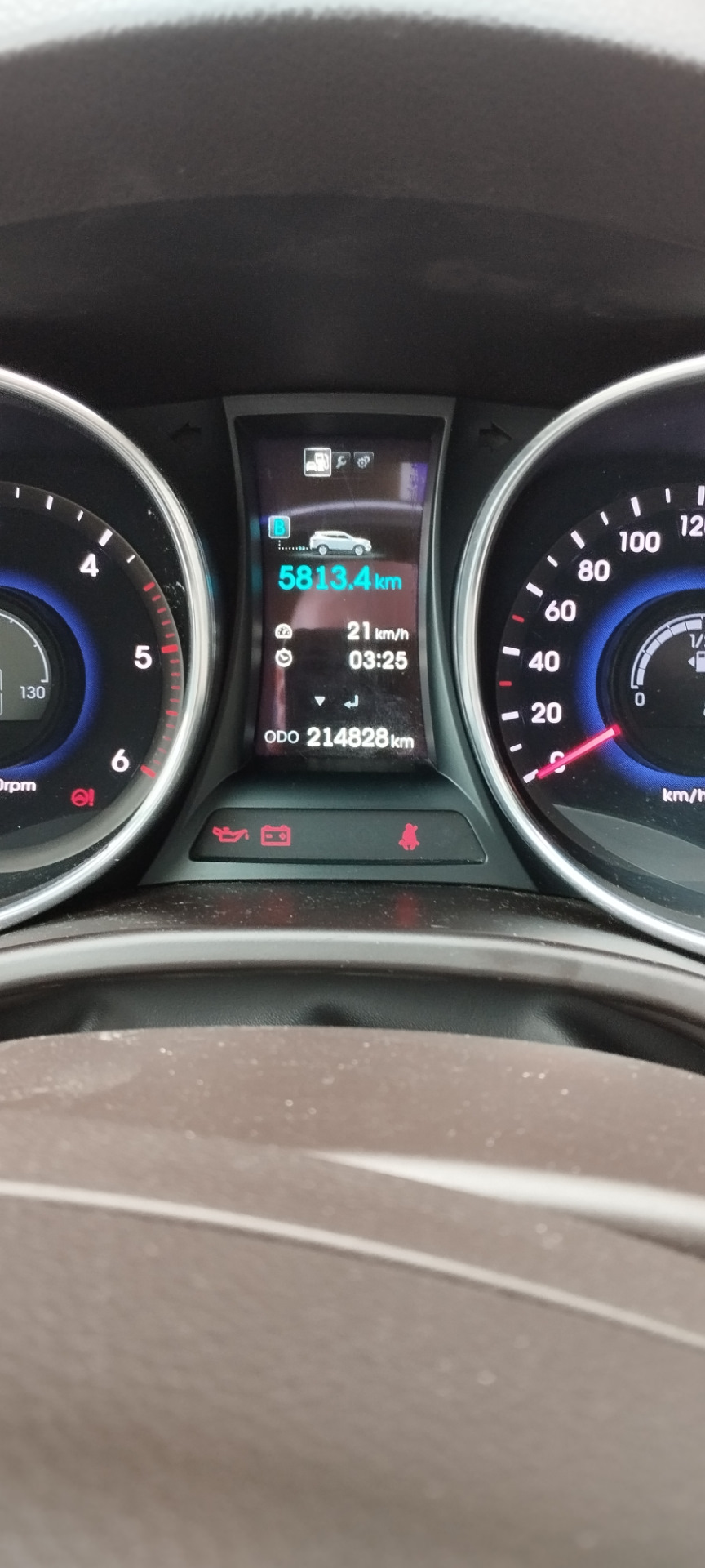 Перекатал 800км — Hyundai Santa Fe (3G)