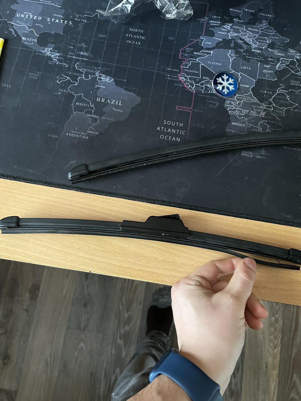 Замена резинок щеток стеклоочистителя — Honda Stepwgn (5G), 1,5 л, 2019 ...