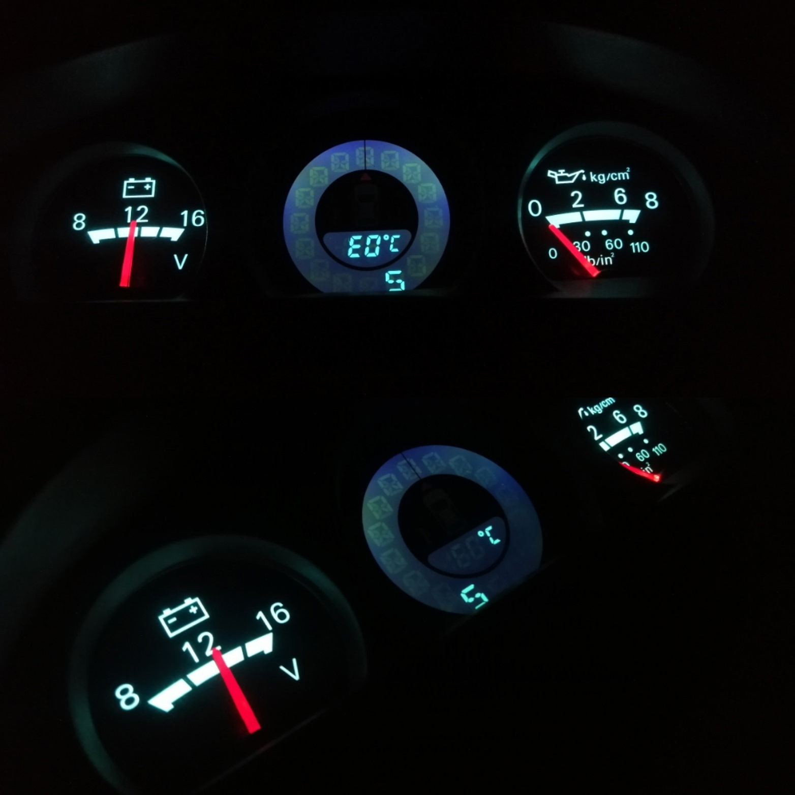 Светодиодная плата для подсветки приборной панели и компаса Mitsubishi ...