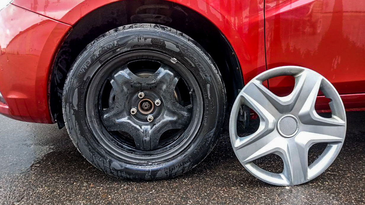 Переход на 16: структурные штампы ТЗСК 6,5X16 + Hankook Ventus Prime3 K125  205/55 R16 — Lada Vesta SW, 1,6 л, 2018 года | колёсные диски | DRIVE2