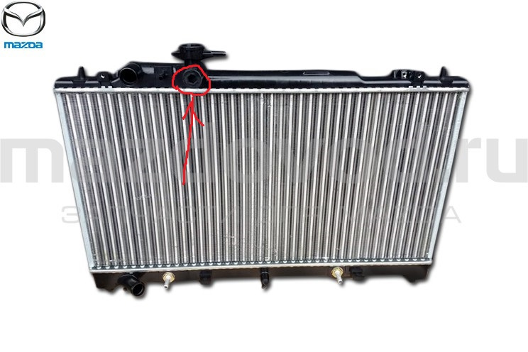 Купить Радиатор Мазда 6 Gh 2.0