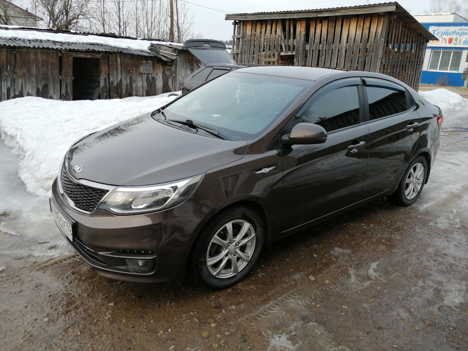 KIA Rio самая опасная машина! - KIA Rio (3G), 1,6 л, 2014 года просто так DRIVE2