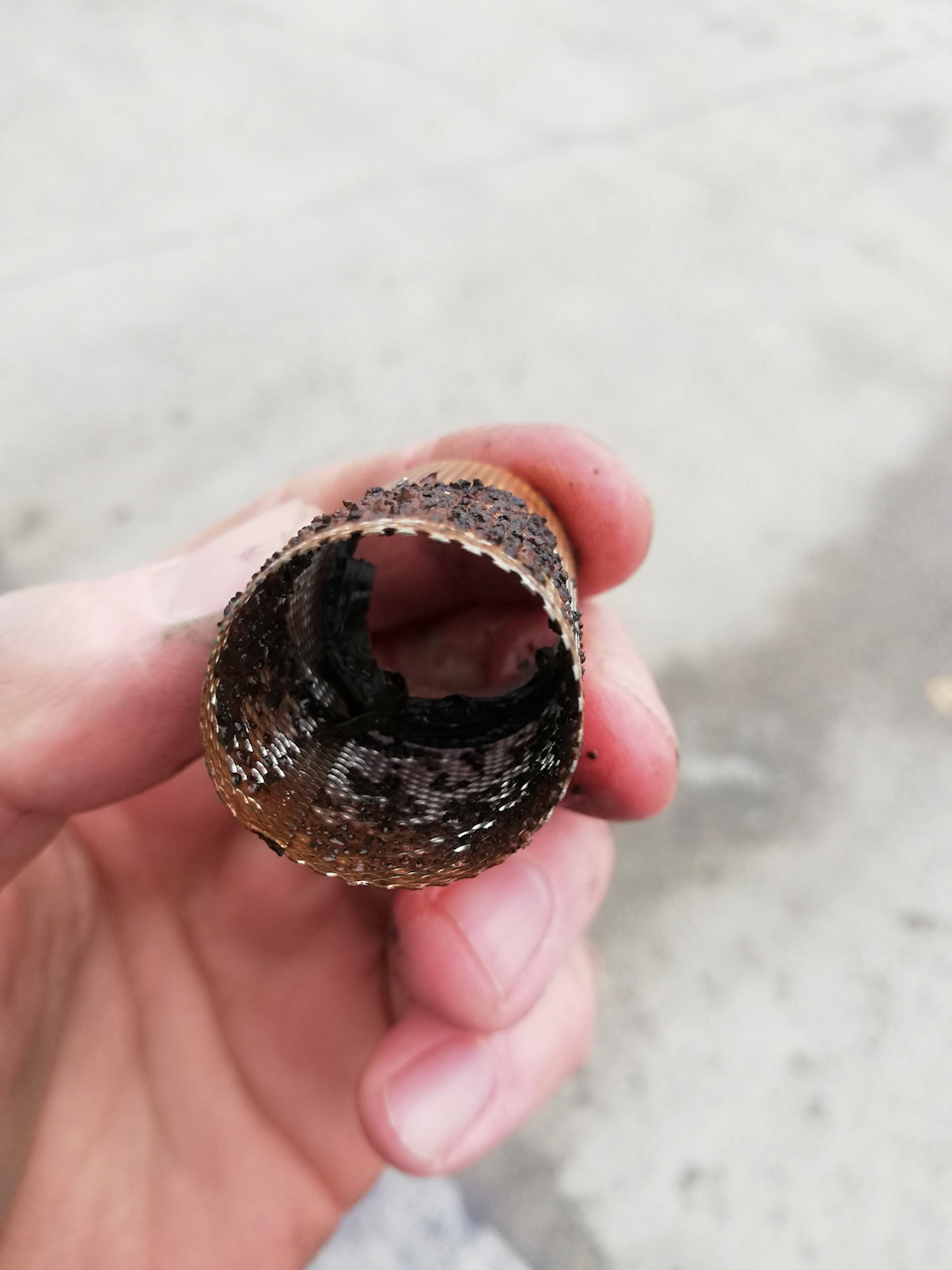 Сантехнический фильтр ОЖ спустя 8 месяцев… — УАЗ Patriot, 2,7 л., 2015 ...