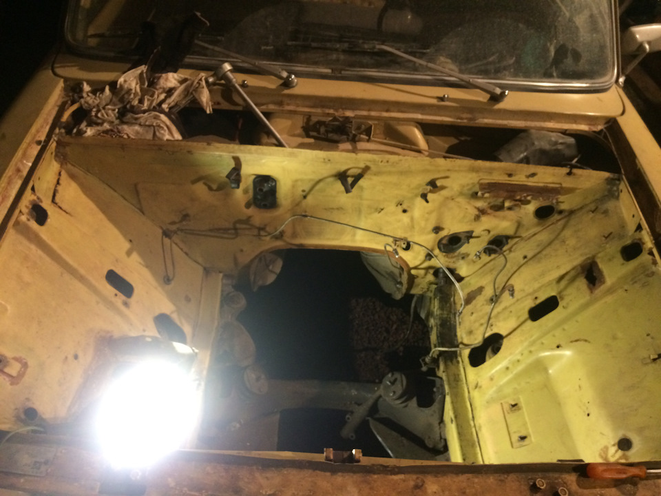 Шейвинг подкапотного пространства ч.2 — Lada 2101, 1,2 л, 1979 года ...