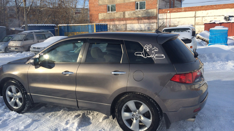 Замена кислородного датчика. — Acura RDX (1G), 2,3 л, 2007 года ...