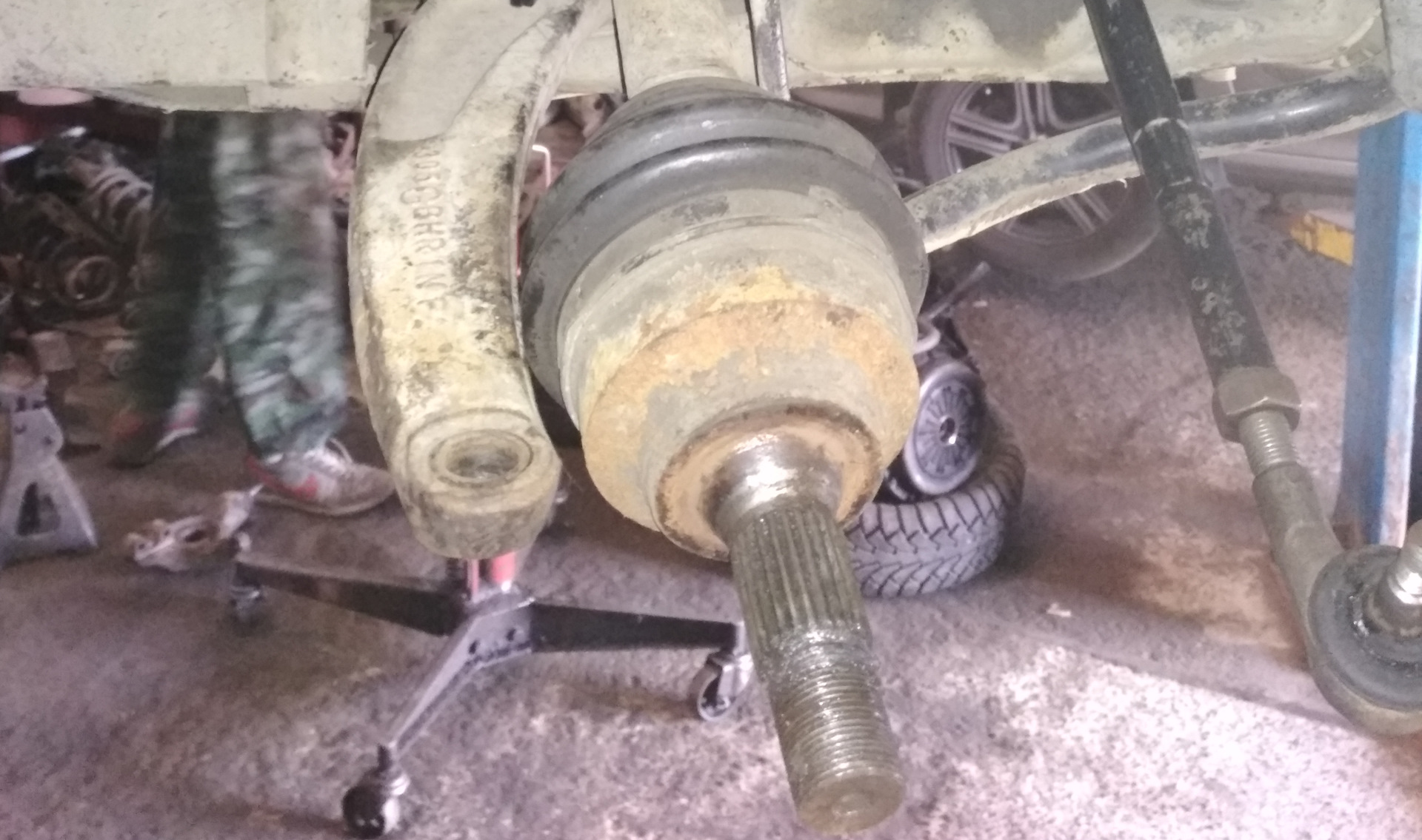 Опять ступичный подшипник приплыл! — Peugeot 307, 2 л, 2004 года ...