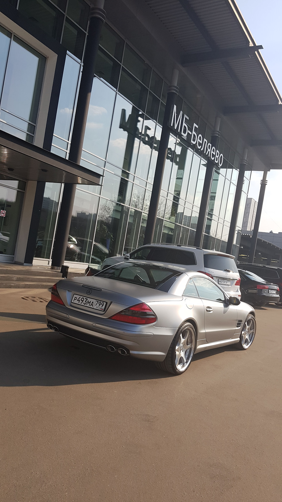 Плановое ТО перед сезоном с траблом аккумулятора — Mercedes-Benz SL 55 AMG  (R230), 5,5 л, 2003 года | плановое ТО | DRIVE2