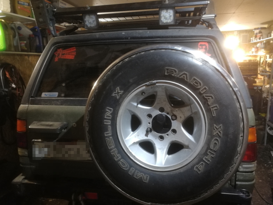 Калитка запаски. Итоги. — Opel Frontera A, 2 л, 1993 года | своими ...