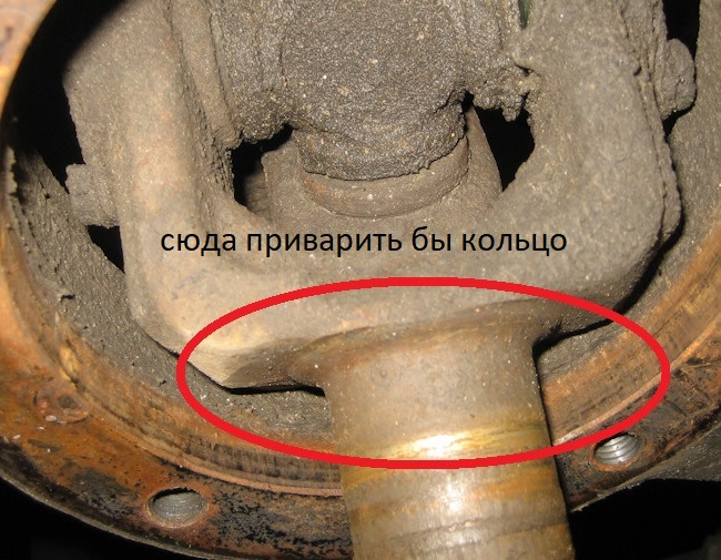 Сальники уазоступиц — ГАЗ Соболь 4х4, 2,3 л, 2008 года | наблюдение ...