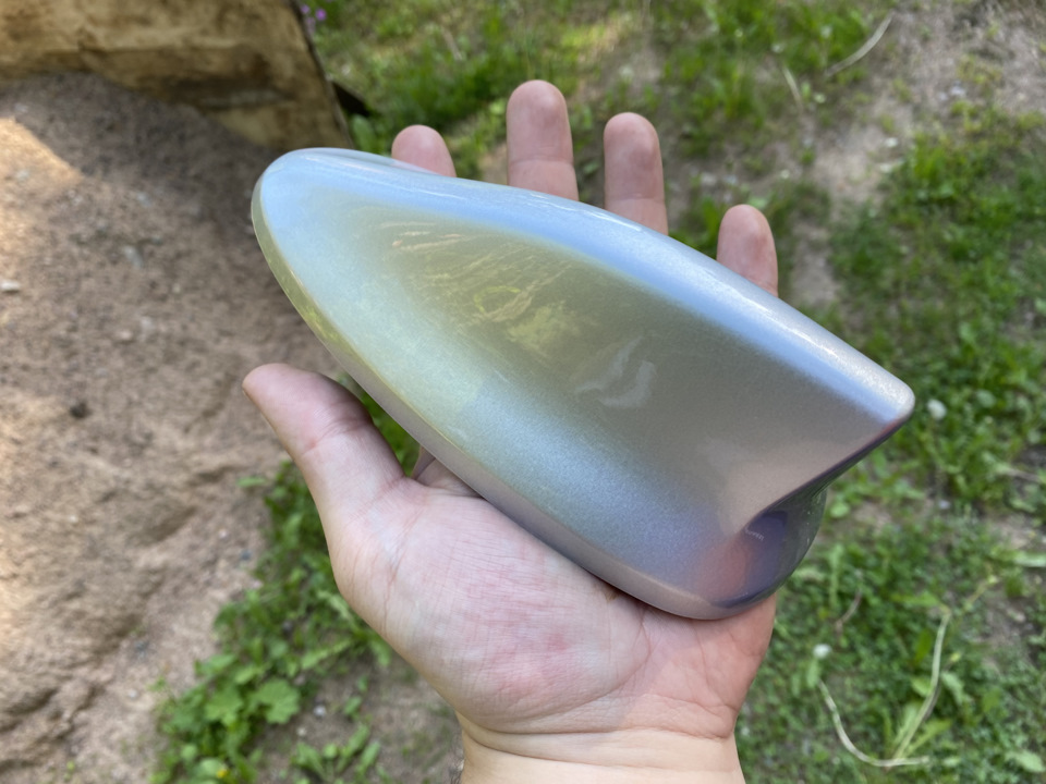 Накладка в цвет кузова — Nissan Tiida (2G)