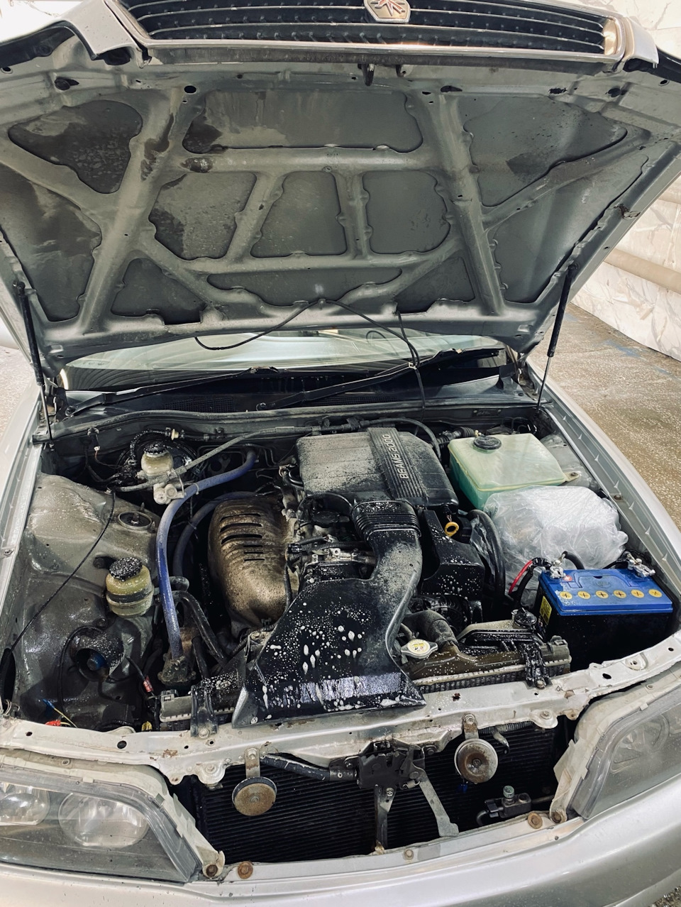 Мойка подкапотки Toyota Chaser 1G-FE BEAMS — Toyota Chaser (100), 2 л, 2000 года | своими руками | DRIVE2 Мойка подкапотки Toyota Chaser 1G-FE BEAMS — Toyota Chaser (100), 2 л, 2000 года | своими руками | DRIVE2