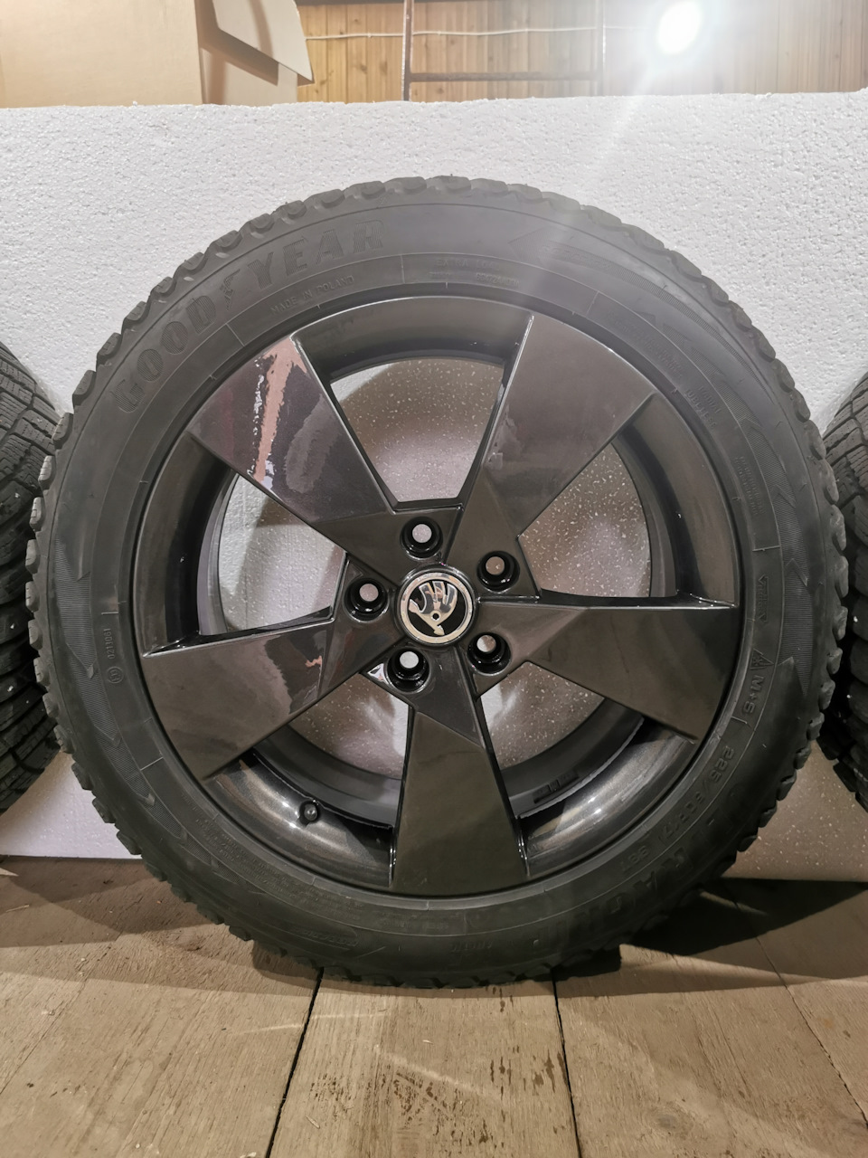 Порошковая окраска колесных дисков DENOM — Skoda Octavia A7 Mk3, 1,8 л ...