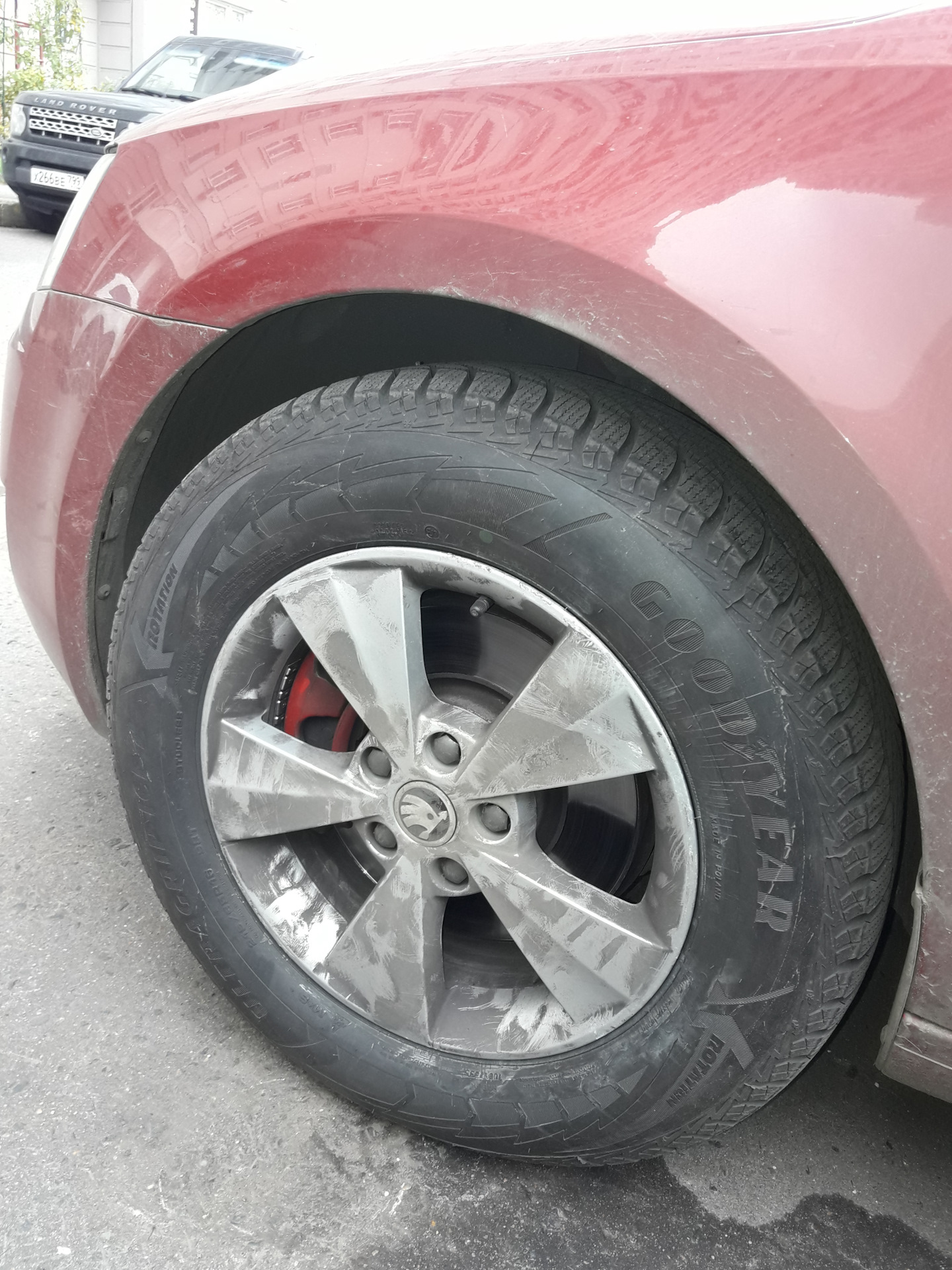 Помощи пост, лоханулся (не проверил) размер шин) — Skoda Octavia Mk3, 1 ...