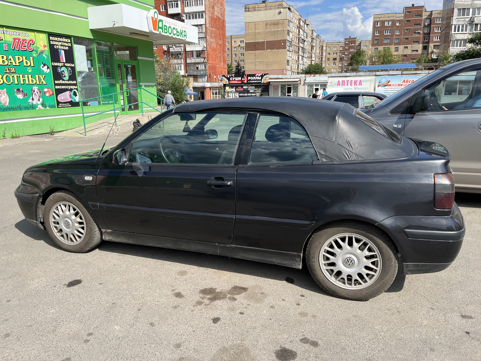Внезапно Гольф — кабриолет — Volkswagen Golf Mk4, 1,6 л, 2000 года ...
