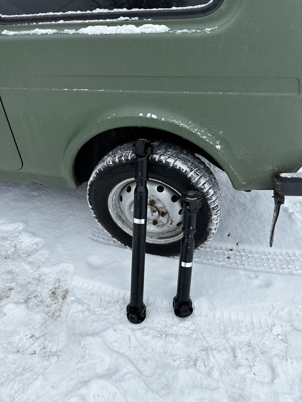 Установка усиленных карданов — Lada 4x4 3D, 1,7 л, 2012 года | тюнинг ...