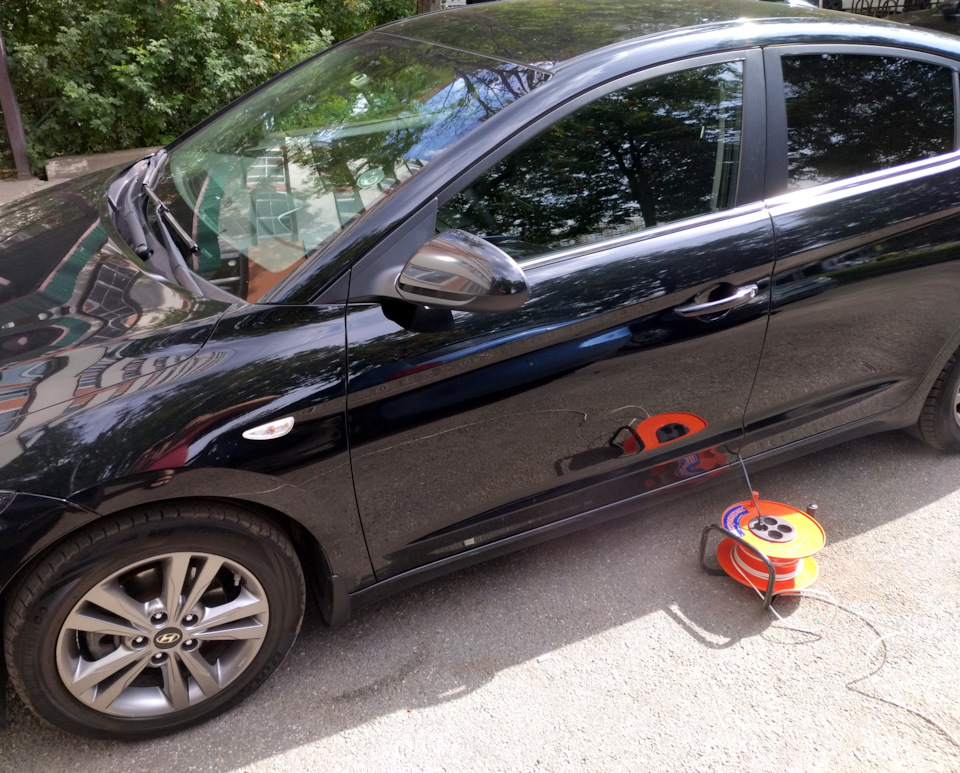 Сделал «озонацию» салона — Hyundai Elantra (6G), 1,6 л, 2017 года ...