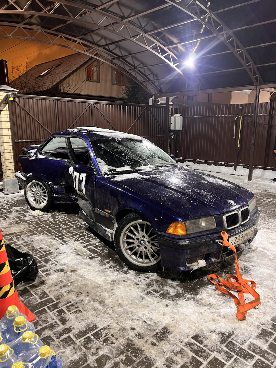 Тотальные повреждения и продажа авто — BMW 3 series (E36), 2,5 л, 1997 года  | продажа машины | DRIVE2