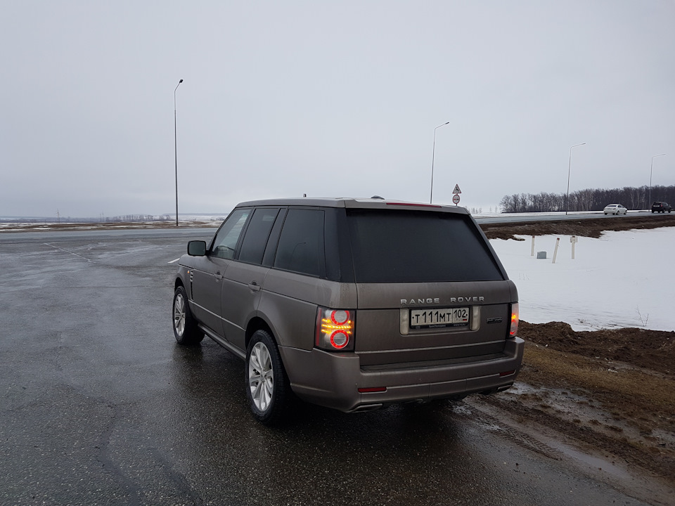 Покатушки на выходные Уфа-Казань-Уфа — Land Rover Range Rover (3G), 4,4 ...