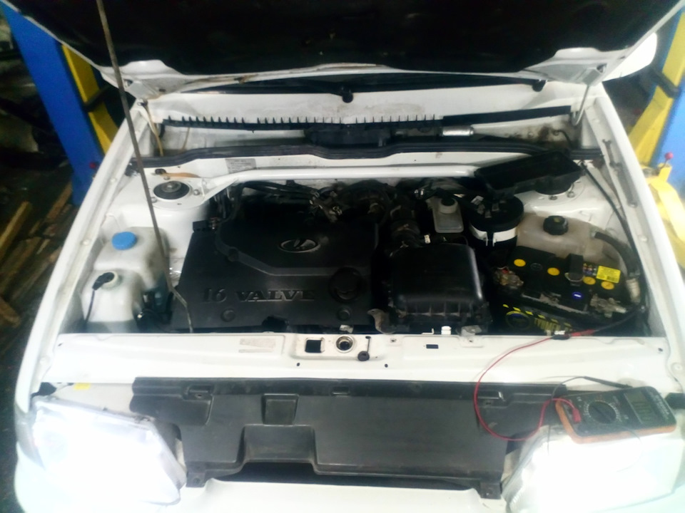 Нет плюса на втягивающем стартера. — Lada 2114, 1,6 л, 2011 года ...