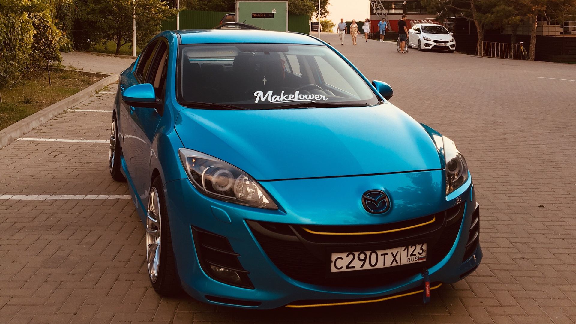 Mazda 3 (2G) BL 1.6 бензиновый 2011 | Makelower на DRIVE2