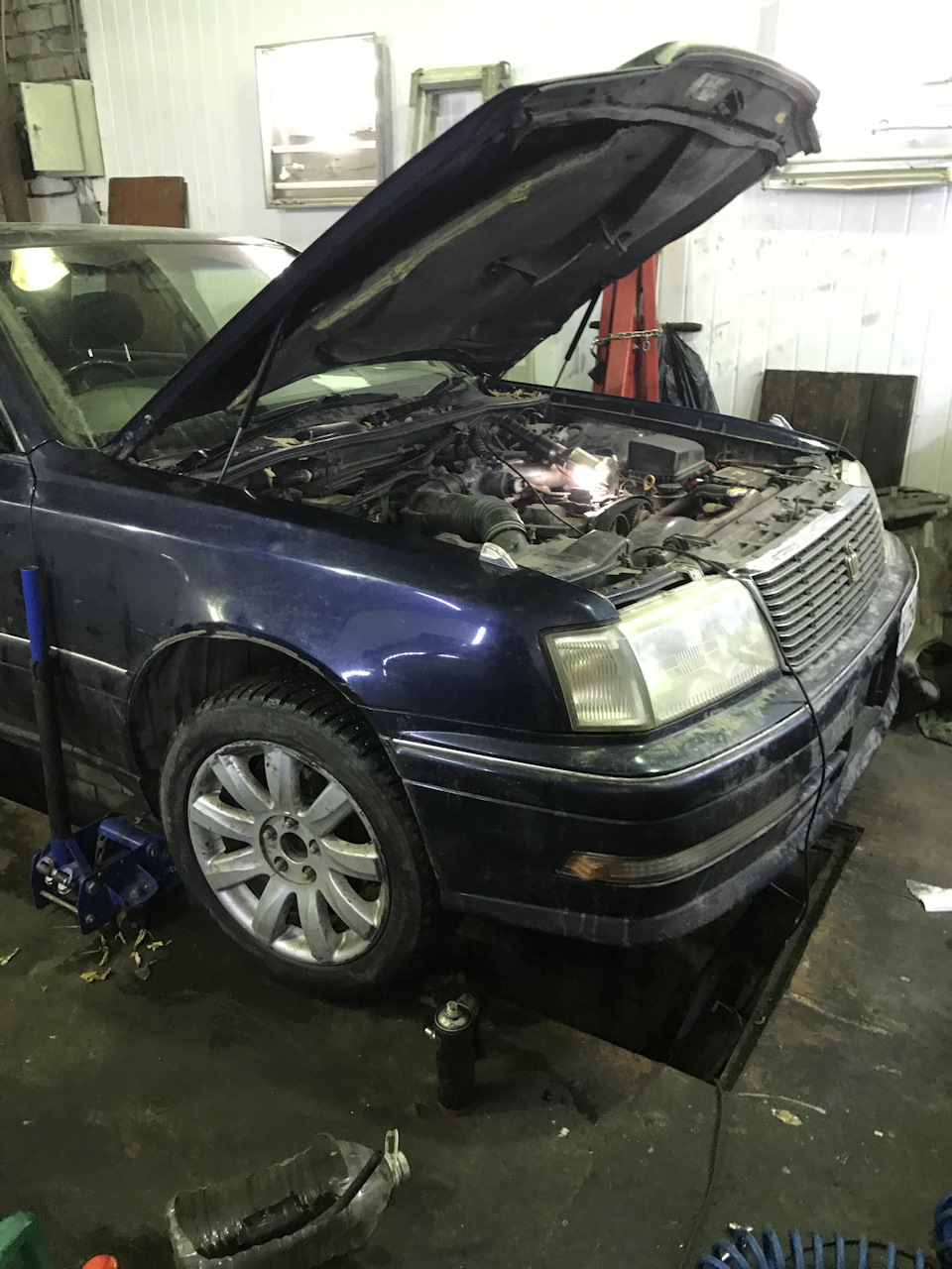 ТО и маленький ремонт — Toyota Crown (S150), 2,5 л, 1997 года ...