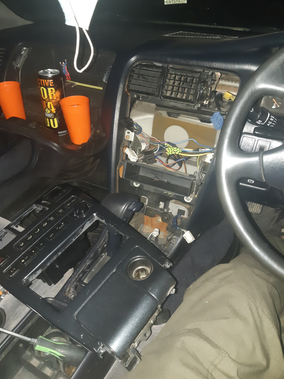 Автомагнитола — Toyota Mark II (90), 2 л, 1993 года | своими руками ...