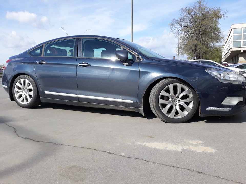 Замена резины и восстановление ДД — Citroen C5 (2G), 2 л, 2008 года ...