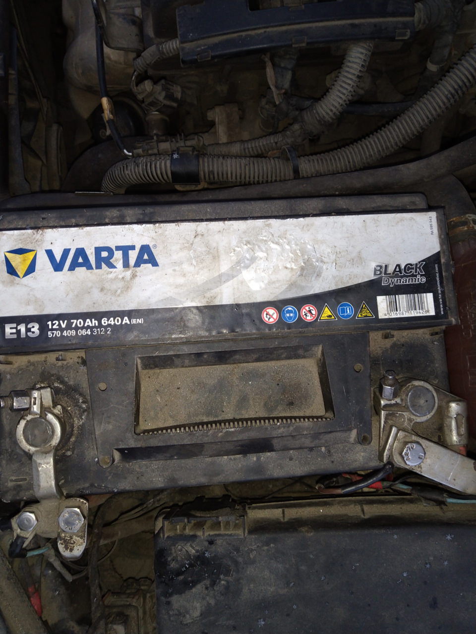 27.12.2020 — замена аккумулятора — Opel Astra H GTC, 1,8 л, 2008 года ...