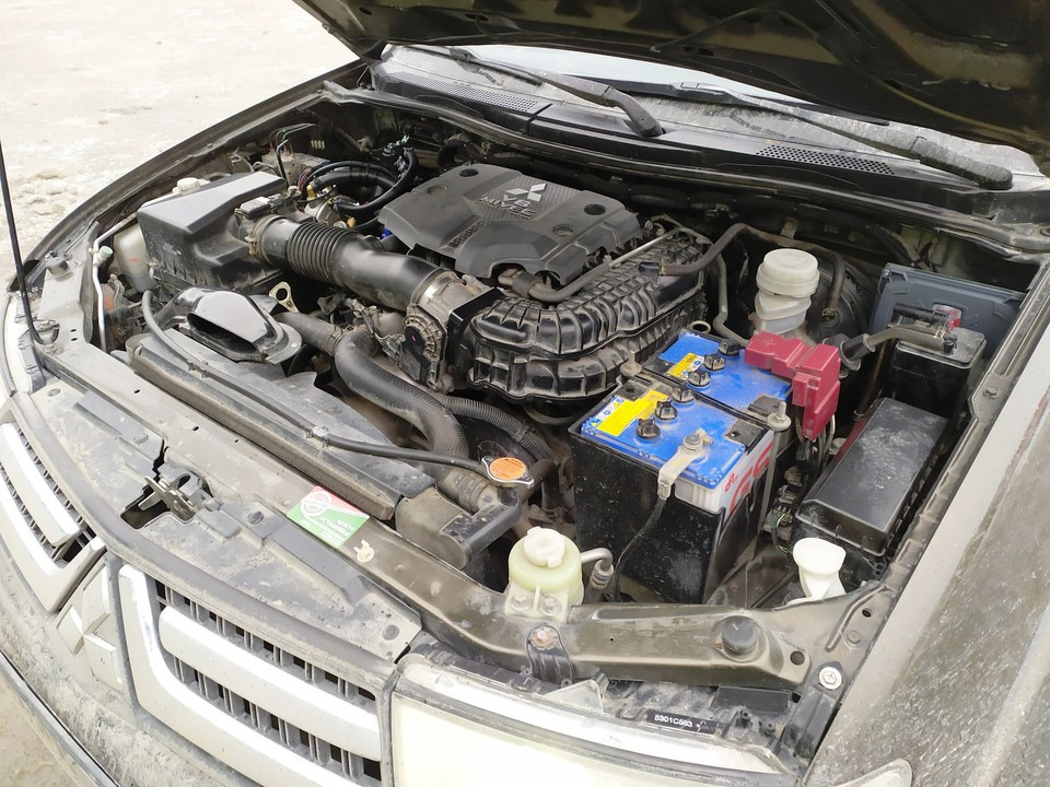 Гбо 4-го поколения OMVL Saver Sky — Mitsubishi Pajero Sport (2G), 3 л ...