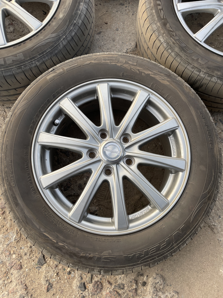 Шины летние Nexen 205/60 R16, литые диски BLEST EuroMagic 6,5Jx16 ET53 ...