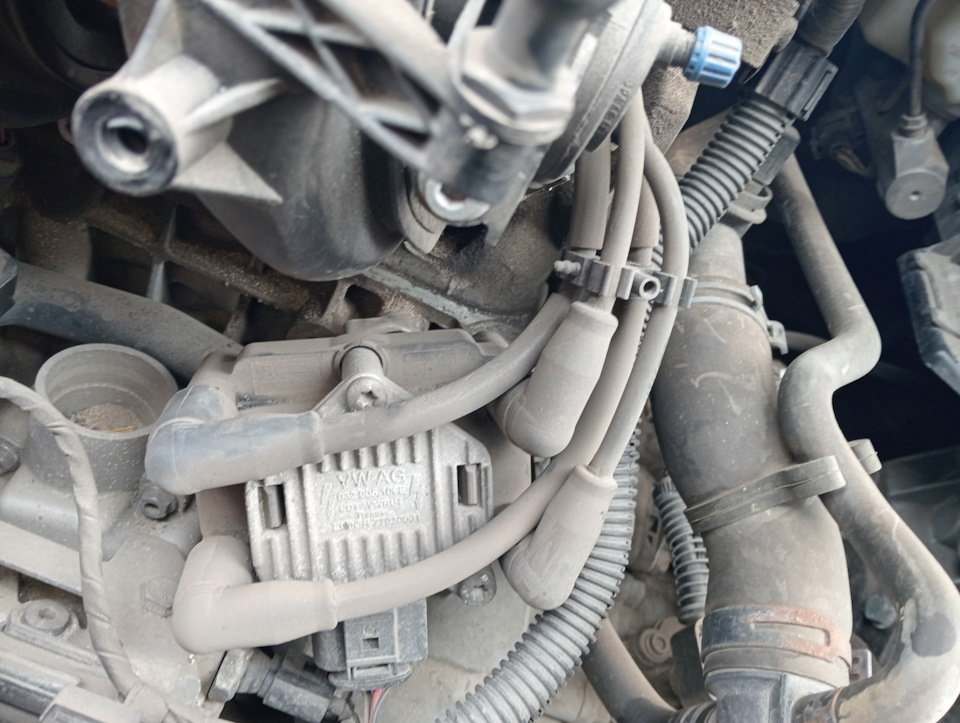 Доработка крепления модуля (катушки) зажигания — Volkswagen Golf Plus ...