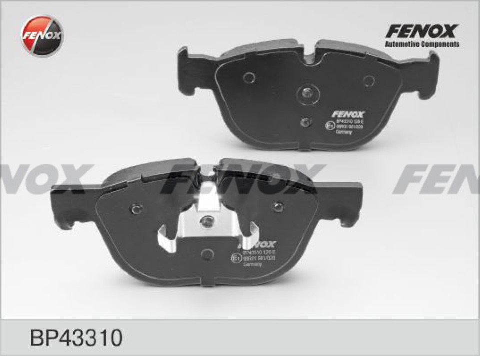 BP43310 Колодки тормозные дисковые FENOX | Запчасти на DRIVE2