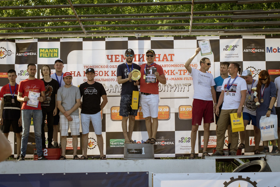 награждение команд — Honda Civic Ferio (6G)