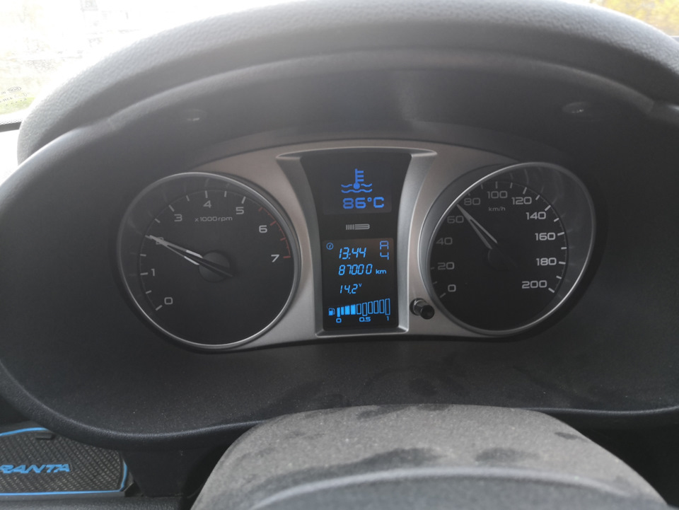 Photo from the logbook Lada Granta liftback (1G)