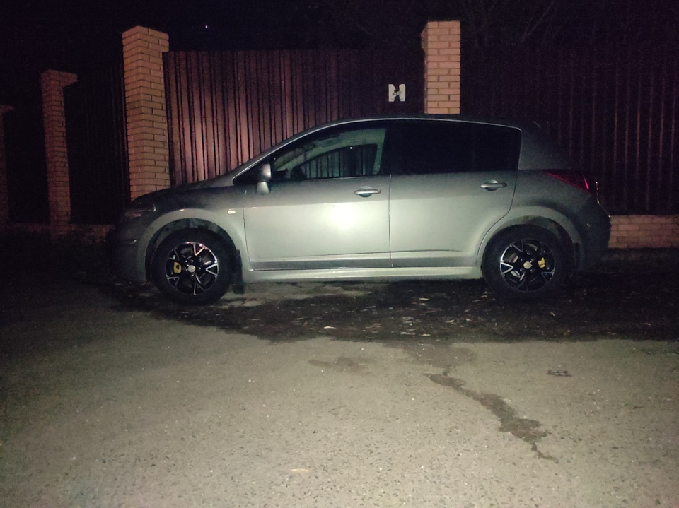 Диагностика и переобувка — Nissan Tiida (1G), 1,6 л., 2013 года | визит ...