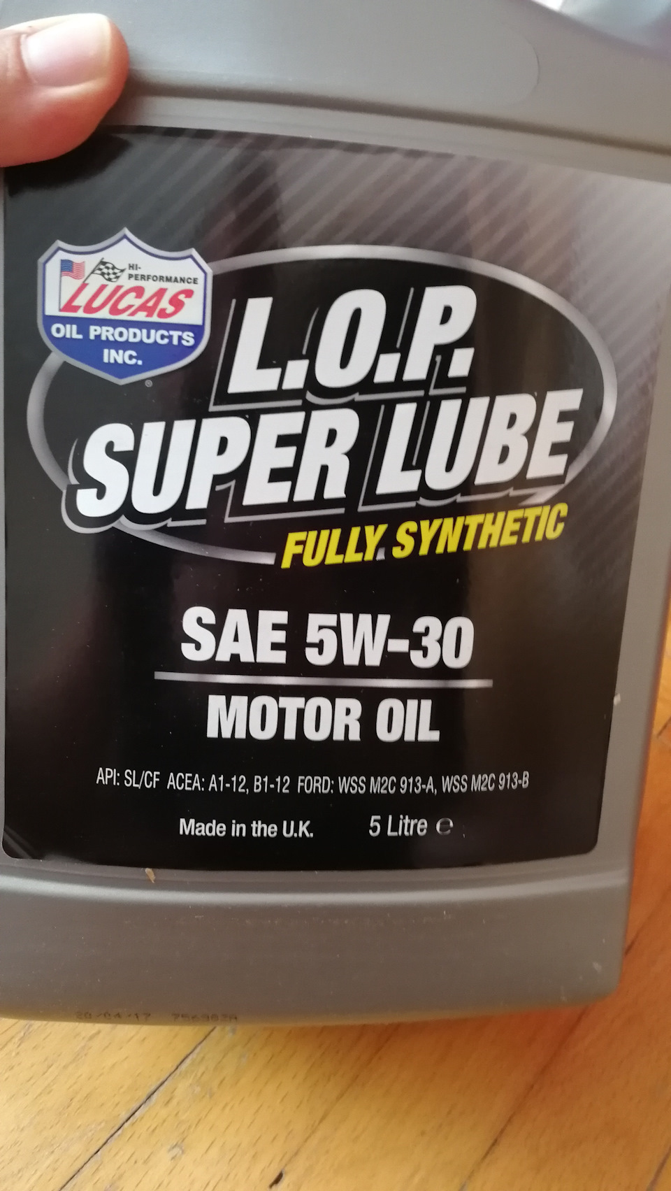 Бесплатное масло на пробу Lucas 5-30 — Hyundai Solaris, 1,6 л, 2015 ...